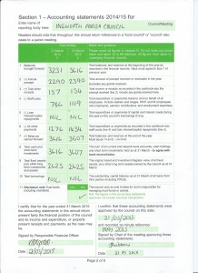 IPC Mazars section 1 - Accounting statements 2014.15